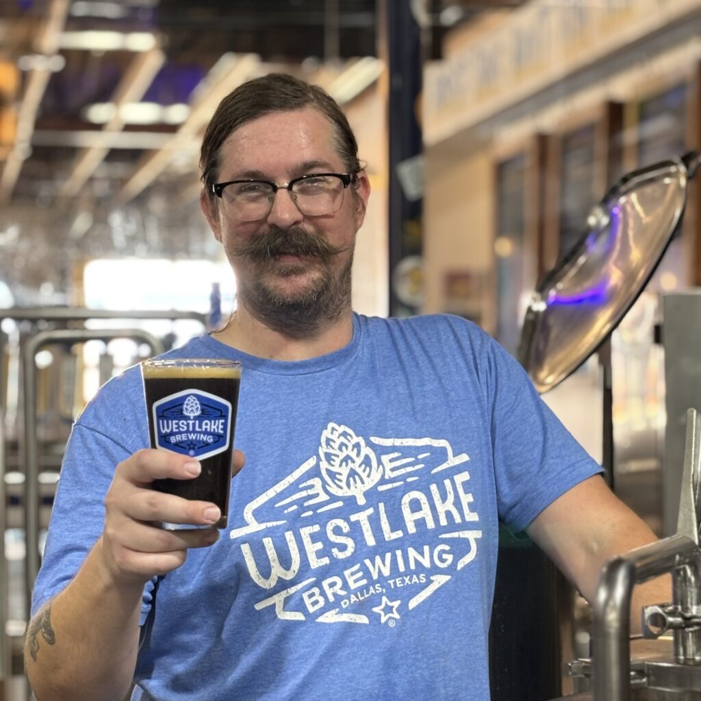 Sean Fitzgerald with Beer